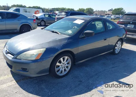 2006 Honda Accord 3.0 Ex из США, поврежденный, VIN 1HGCM82676A006853